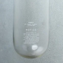 Vase tube avec support