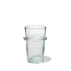 Verre annelé en verre soufflé - Transparent