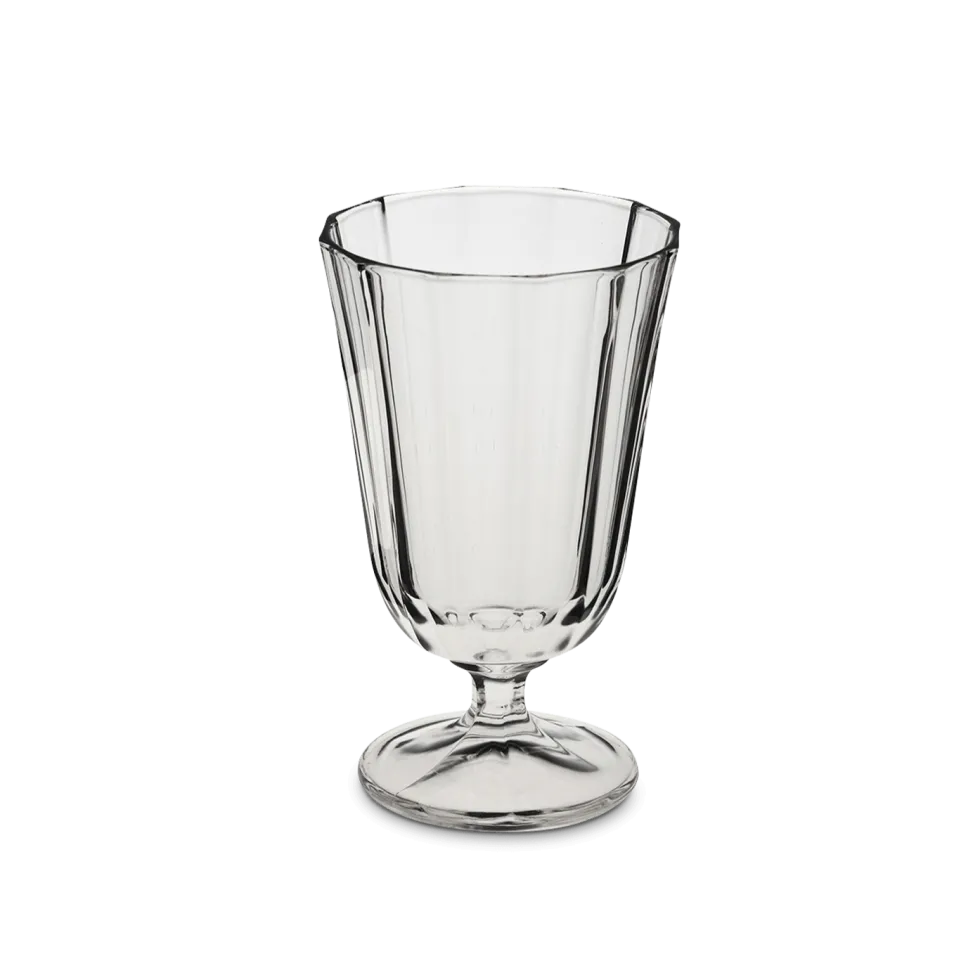 Verre à eau cotes plates - Ana