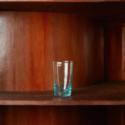 Verre à eau en verre soufflé - Transparent