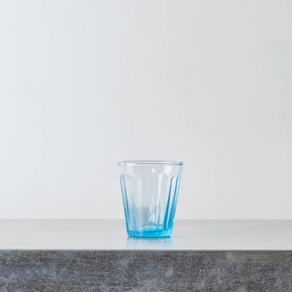 Verre à eau Lucca - Bleu Clair