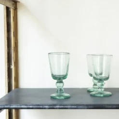 Verre à vin en verre soufflé - Salaheddin