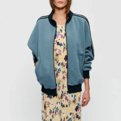 6397 - Veste Polaire Track Zip Up - Bleu