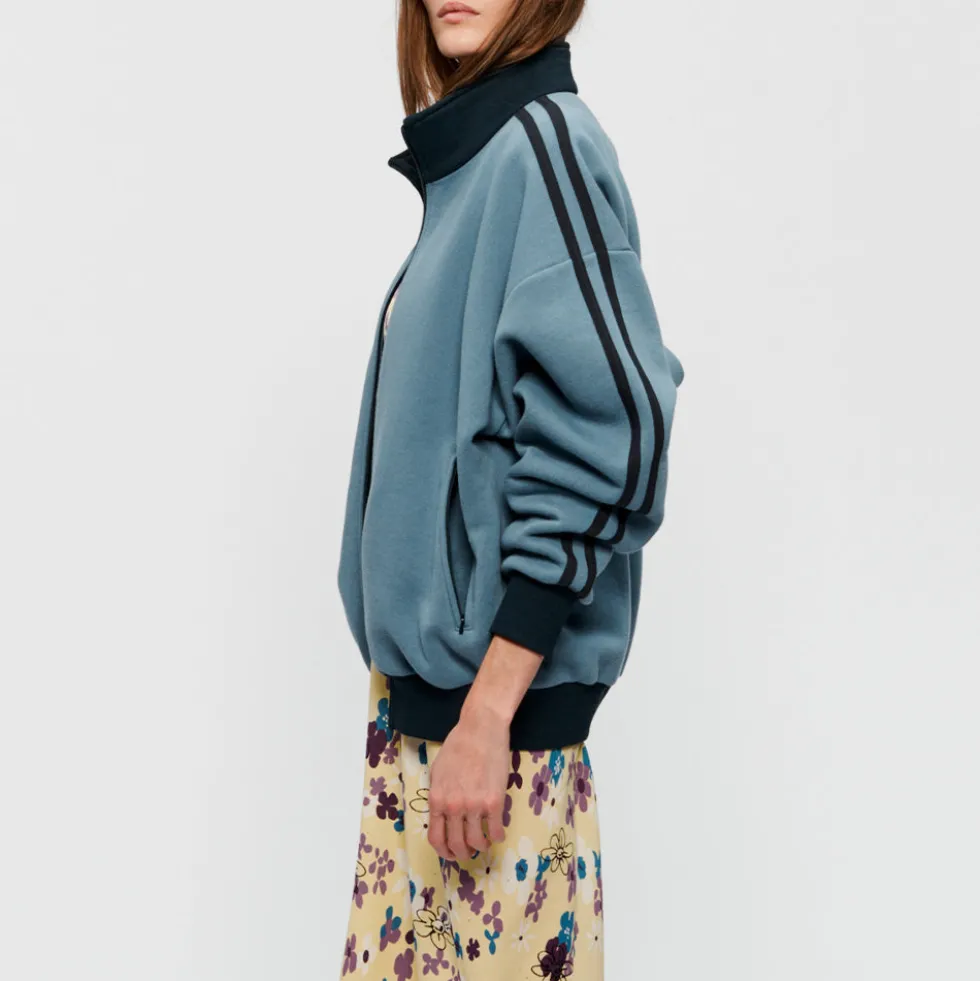 6397 - Veste Polaire Track Zip Up - Bleu