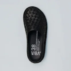 Vibae - Sabot Roma Tissé - Noir Preto