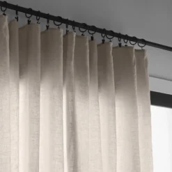 Voile en lin & coton - Pierre