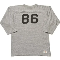 Warehouse & Co - T shirt Sleeve Football 4063 - Gris