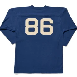 Warehouse & Co - T shirt Sleeve Football 4063 - Marine