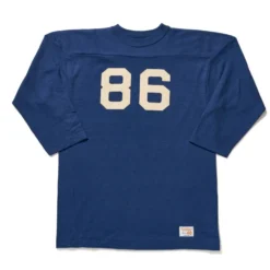 Warehouse & Co - T shirt Sleeve Football 4063 - Marine