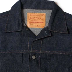 Warehouse & Co - Veste à poches - Bleu