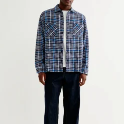 Wax London - Surchemise Whiting - Bleu Marine