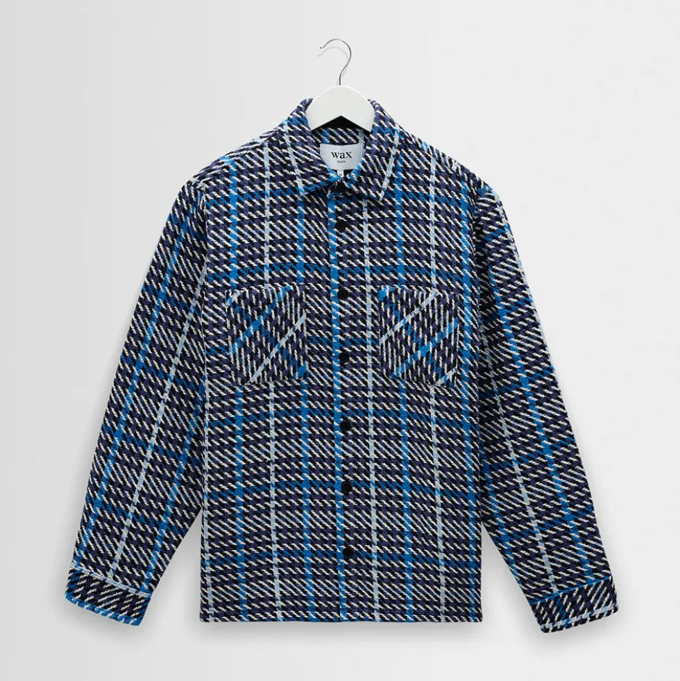 Wax London - Surchemise Whiting - Bleu Marine