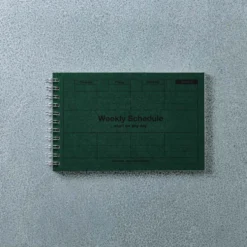 Weekly Planner - Vert Fonce
