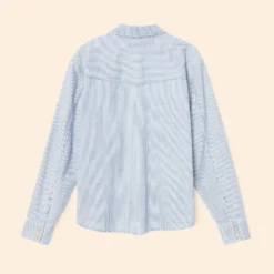 Xirena - Chemise Byron Denim - Bleu Railroad
